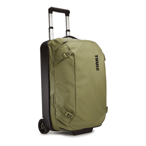 Thule Chasm carry on wheeled duffel bag 40L olivine green