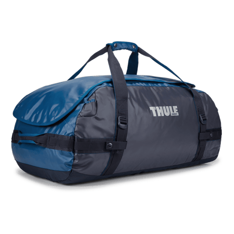 Thule Chasm 90L duffel bag poseidon blue