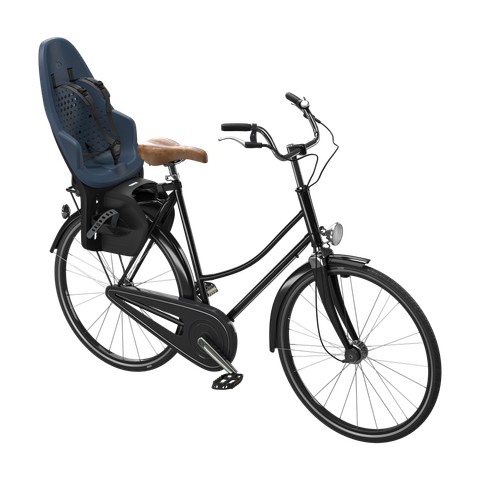 Thule Yepp 2 Maxi rack mounted child bike seat majolica blue