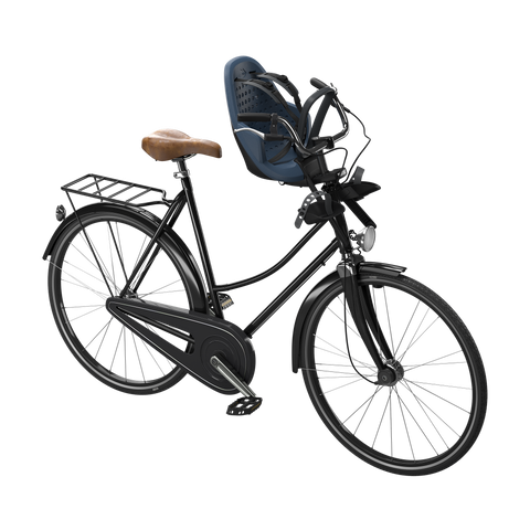 Thule Yepp 2 Mini front mounted child bike seat majolica blue
