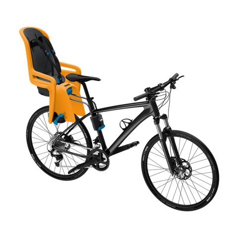 Thule RideAlong tiltable child bike seat zinnia orange