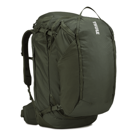 Thule Landmark 70L backpacking pack dark forest green
