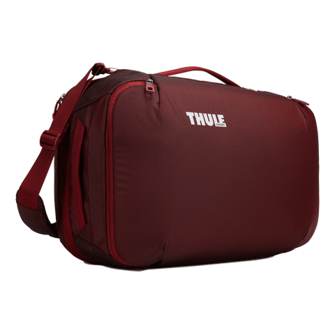 Thule Subterra convertible carry on luggage ember red